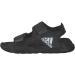 adidas Kids Altaswim Beach & Pool Shoes 12 UK - Core Black/White/Grey - Buy Online on GoSupps.com