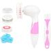 Supvox Electric Bathing Brush - Massage Body & Back Scrubber with Long Grip for Men & Women - Battery-Free Shower Brush - Buy Online on GoSupps.com