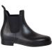 Lazura - Jodhpur Winter Equestrian Boetettes Basic |Children men & women ankle boots |With teddy plush feed & pull-on |Black Chelsea boots made of synthetic leather |Size 40 riding skates