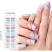 TQUXNGA 20 Pieces Semi Cured Gel Nail s Long Lasting Semi Cured Nail Stickers with Soft Glossy Gel Finish Gel Nail Sticker BSS0229 - Buy Online on GoSupps.com