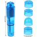 Finever Mini Handheld Massager with 4 Heads - Pocket Pen for Body, Face, Neck, Head & Back - Blue and Pink - Buy Online on GoSupps.com