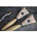 Morakniv 163 Double-Edged Stainless Steel Hook Knife with Leather Sheath - Ideal for Wood Carving - Buy Online on GoSupps.com