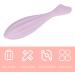 ZJchao Silicone Facial Massage Roller Facial Massage Roller Face Manual Massage Tool Massager Body Relief Deep Trigger Points Release Tool - Buy Online on GoSupps.com