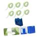 Housoutil Grafting Eyelash Tape - Best Adhesive & Non-Woven Fabric for Eyelash Extensions - 6.8x4.5cm Blue with Cutter - Buy Online on GoSupps.com