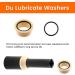 YEENOR DU Bicycle Shock Absorber Bushing Protective Sleeve M8*22/24/50mm - Rear Shock Bushing for Fox, RockShox, Marzocchi, DVO, DNM - Soft Tail Frame Compatibility - Buy Online on GoSupps.com