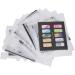Nail Stencils 20pcs Colour PET Nail Art Printing Template Nail Art Sticker Manicure Decor for Household Nail Salon - Buy Online on GoSupps.com
