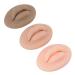 3Pcs 3D Silicone Fake Lips for Makeup Practice - Mixed Color | Tattoo Training Skins for Permanent Makeup - Soft Silicone - Buy Online on GoSupps.com