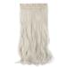 Buy Sego 60cm Clip-In Hair Extensions | Wavy Platinum Blonde | Full Head Natural Look - Buy Online on GoSupps.com