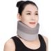 SSDDDLZEQ foam-neck-collar adjustable breakwear in medical quality soft neck support relieves pain pressure in the spine can be used in sleep (size: s)