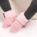 Spring Baby Winter Warm Fleece Booties | Non-Slip Soft Sole Shoes for Newborn | Adjustable Crawling Prewalker Boots for Girls Boys Toddler 0-18 Months - Buy Online on GoSupps.com