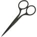 Motanar Multicolor Professional Grooming Scissors - Stainless Steel Fine Straight Tip Scissors 3.9 Inch (Black) | For Facial Hair Removal and Personal Care - Ear Nose Eyebrow Trimming - Buy Online on GoSupps.com