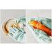 ESASAM Cleaning Gloves Silicone Dishwashing Gloves Household Kitchen Green (15.7 * 35.5cm) Waterproof Rubber Multifunctional Durable Thick Housework Gloves - Buy Online on GoSupps.com