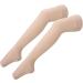 Dekaim Open Toe Thigh High Compression Stockings - 23-32 mmHg XXL for Optimal Circulation | International Shipping - Buy Online on GoSupps.com