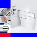 Folding Armrest Bathroom Non-Slip Safety Foldable Toilet Grab Bar Frame Support Rail Stainless Toilet Handrails Bathroom Support Disabled Handrails Safety Handle and Rail for Lavat - Buy Online on GoSupps.com