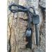 FOSTAR Ferrocerium Fire Starter Rod Set - 5/16 Thick Waterproof Fire Steel for Bushcraft - Includes Easy Grip Handle, Multi-Tool Striker, Paracord Lanyard - 2PCS Black and Orange - Buy Online on GoSupps.com