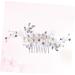 HAPINARY Wedding Hair Comb Tiara Comb for Bridal Crystal Hair Comb Bridal Hair Comb Hair up Wedding Bride Bride Comb - Buy Online on GoSupps.com
