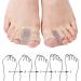 Silicone Toe Extensors & Spreaders for Hallux Valgus - 2-Piece Corrective Toe Separator for Men & Women - Buy Online on GoSupps.com