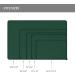 Reopet Silicone Pet Feed Mat - Waterproof Dog & Cat Mat with Elevated Edges - 60x40 cm (1-Pack) - Hunter Green - Buy Online on GoSupps.com