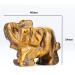 Ouubuuy Elephant Statue - Healing Gemstone Crystal Elephant Figures for Strength & Vigor - International Shipping Available - Buy Online on GoSupps.com