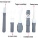 Silicone Mouth Muscle Trainer: 5 Tools for Effective Tongue and Jaw Strength Training - Buy Online on GoSupps.com