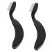 FRCOLOR 8 Pcs Foldable Eyebrow Comb Makeup Mascara Make up Kit Folding Eyelash Comb Makeup Tool Metal Girl 6.5x2x0.8cmx4pcs Blackx4pcs