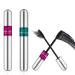 Lash Cosmetics Vibely Mascara  2 in 1 Thrive Mascara Liquid Lash Extensions for Natural Lengthening And Thickening Effect  Vibely Mascara 5x Longer Waterproof and washable  Beauty Charming Eye Make up (vibely mascara 2PC...