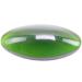 Oval Glass Jewels for Stained Glass Projects of Making Tiffany Style Lampshades, Window Panels and Suncatchers, 100PCS (25mm, Green) 25mm Green