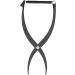 Golden Ratio Symmetrical Eyebrow Ruler Stainless Steel Measuring Tool for Eyebrows Professional Microblading and Makeup Portable (Black) - Buy Online on GoSupps.com