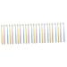 Minkissy 24 pth children's toothbrush children toothbrush toothbrush dental care for children toddler toothbrush travel teeth portable toothbrushes bulk goods handbook toothbrush bag pp 1 piece (1 Pack) different colors x 4 pieces