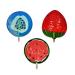 Premium Sweet Whirls Fruit Stick Lollipops 60 Grams per piece 24 count