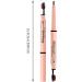 2in1 doubleended eyebrow pencil spare tip micropercent point complements eyebrows looks natural does not require sharpening does not fade so easily A unit size One size A - Buy Online on GoSupps.com