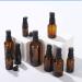 6 Pack 30ml Amber Glass Lotion Pump Bottles Travel-Friendly Empty Containers for Cream & Foundation - Buy Online on GoSupps.com