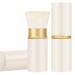 Falliny make-up brush retractable Kabuki make-up brush portable liquid foundation brush with cover perfect for mixing liquid cream or flawless powder cosmetics White Large