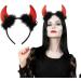 hgnxa Ox Horn Halloween Headband for Womens Girls Daily Wearing Halloween Party Fancy Dress Cosplay Hair Accessories Nurse Hat Headband - Buy Online on GoSupps.com