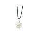 Gavya Selenite Crystal Pendant Tumbled Necklace Chakra Protection Reiki Energy Wellness Crystal Healing Metaphysical Grid Stone Pendant for Women Men Girls Birthday Gift