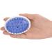 Two-Tone Silicone Scalp Massage Brush - Non-Slip for Wet & Dry Hair - Purple - Buy Online on GoSupps.com