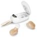Rechargeable Noise Cancelling Hearing Aids for Seniors & Adults - Digital Amplifier with Magnetic Charging Box - Beige - Buy Online on GoSupps.com