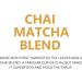 TORO Matcha Chai Blend Authentic Chai Flavour unsweetened 40g - Buy Online on GoSupps.com