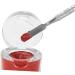 LIFKOME Palette de Maquillage Inox et Spatule pour Fond de Teint et Fards Paupi res Outil de M lange Cosm tique Solide pour Maquilleurs Professionnels et Amateurs de Nail Art - Buy Online on GoSupps.com