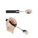 Healthman Spork Adaptive Utensils, Hand Cuff for Holding Cutlery, Eating Aids/Eating Assistance & Adaptive Utensil Holder for Weak Grip & Limited Mobility, Stroke, Arthritis(1 Pack)
