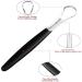 5-Piece Stainless Steel Double-Sided Tongue Scraper Set | Reusable Tongue Cleaner for Fresh Breath | International Shipping Available - Buy Online on GoSupps.com