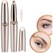 IllmTech - Rechargeable Eyebrow Trimmer Painless and Precision Facial Hair Removal Tool with LED Light Facial Upper Lip Nose and Ear Hair Remover Professional Grooming for Men and Women - Buy Online on GoSupps.com