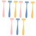 minkissy 9Pcs Manual Hair Removal Knife Hair Removal For Women Hair Trimmer For Bikini Line Leg Hair Razor Manual Shaver For Body Shaper Travel Disposable Abs