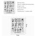 KADS Nail Stamping Plate Chinese Style Nail Art Stamp Template bamboo Lotus DIY Image Template Manicure Stamping Plate Stencil Tools (CN027) - Buy Online on GoSupps.com