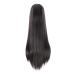 80cm Long Straight Black Wig for Women | Halloween Costume & Cosplay Hair - Perfect for Parties & Carnivals - Buy Online on GoSupps.com