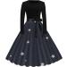 Hanxiulin Ladies Fashion Gray Hooded Christmas Dress - Stylish Mini Sweater for Holiday Parties - Buy Online on GoSupps.com