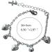 Oralgos Stainless Steel Hero Trailer Bracelet | Enchanting Bell Charm Adjustable Hand Chain | Perfect Jewelry Gift for Women & Men - Buy Online on GoSupps.com