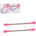 Portable Pink Facial Hair Remover Spring - Easy Bend Threading Tool for Makeup Beauty - Buy Online on GoSupps.com
