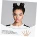 Baluue 18 Pcs Wooden Handle Wig Crochet Hair Braiding Tools Bead Link Threader Stainless Steel Khaki - Buy Online on GoSupps.com