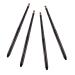 MAGICLULU 4pcs Set Lip Brush Applicator Lip Makeup Brush Makeup Lipstick Applicator Gloss Wands Applicator Make up for Face Lipstick Wands X718 Portable Oblique Head